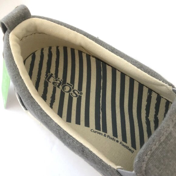 Taos Footwear Gray Slip-On Loafers - Picture 11 of 12